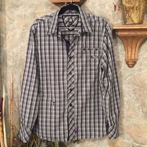 Cavi men’s Long sleeve button collard shirt